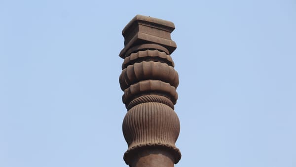 The Mystery of the Iron Pillar of Delhi